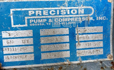 2012 Tee Skidded Pump